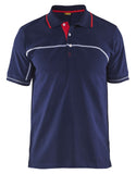 Blaklader Poloshirts 33891050 marineblauw-rood(8956)