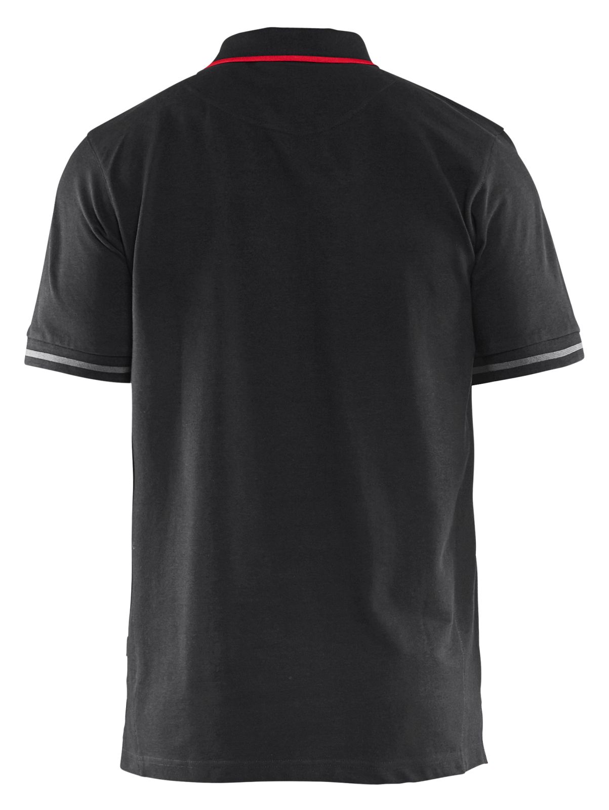 Blaklader Poloshirts 33891050 zwart-rood(9956)
