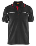 Blaklader Poloshirts 33891050 zwart-rood(9956)