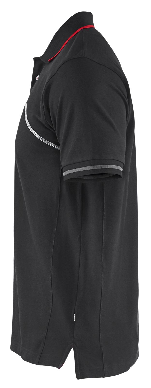 Blaklader Poloshirts 33891050 zwart-rood(9956)
