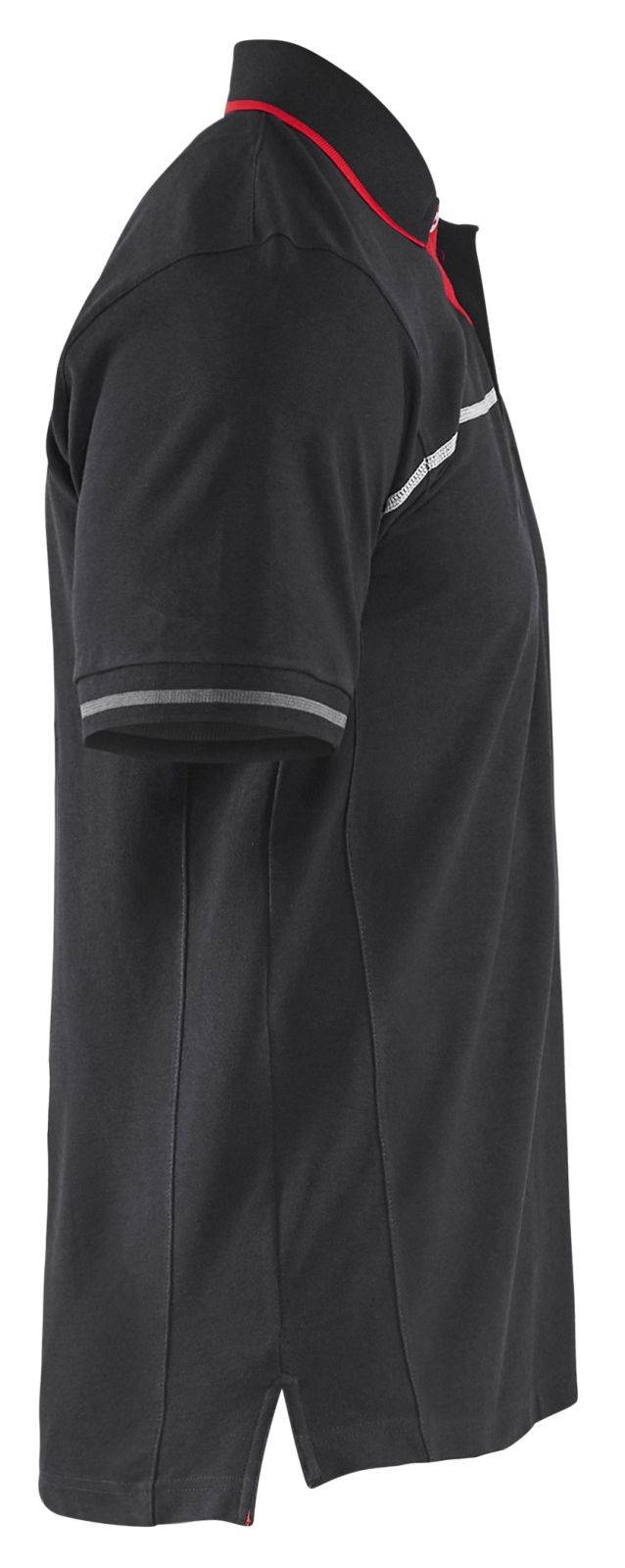 Blaklader Poloshirts 33891050 zwart-rood(9956)