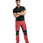 Blaklader Poloshirts 33891050 zwart-rood(9956)