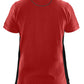 Blaklader Poloshirts 33901050 rood-zwart(5699)