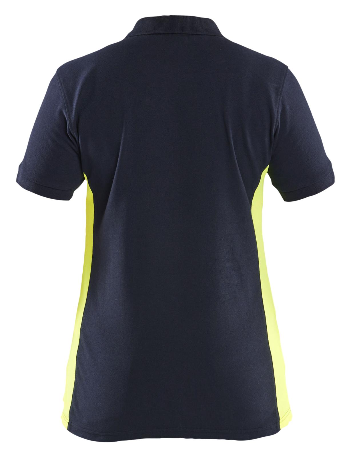 Blaklader Bi-Colour t-shirts 33901050 donker marineblauw-fluo geel(8633)