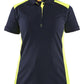 Blaklader Bi-Colour t-shirts 33901050 donker marineblauw-fluo geel(8633)