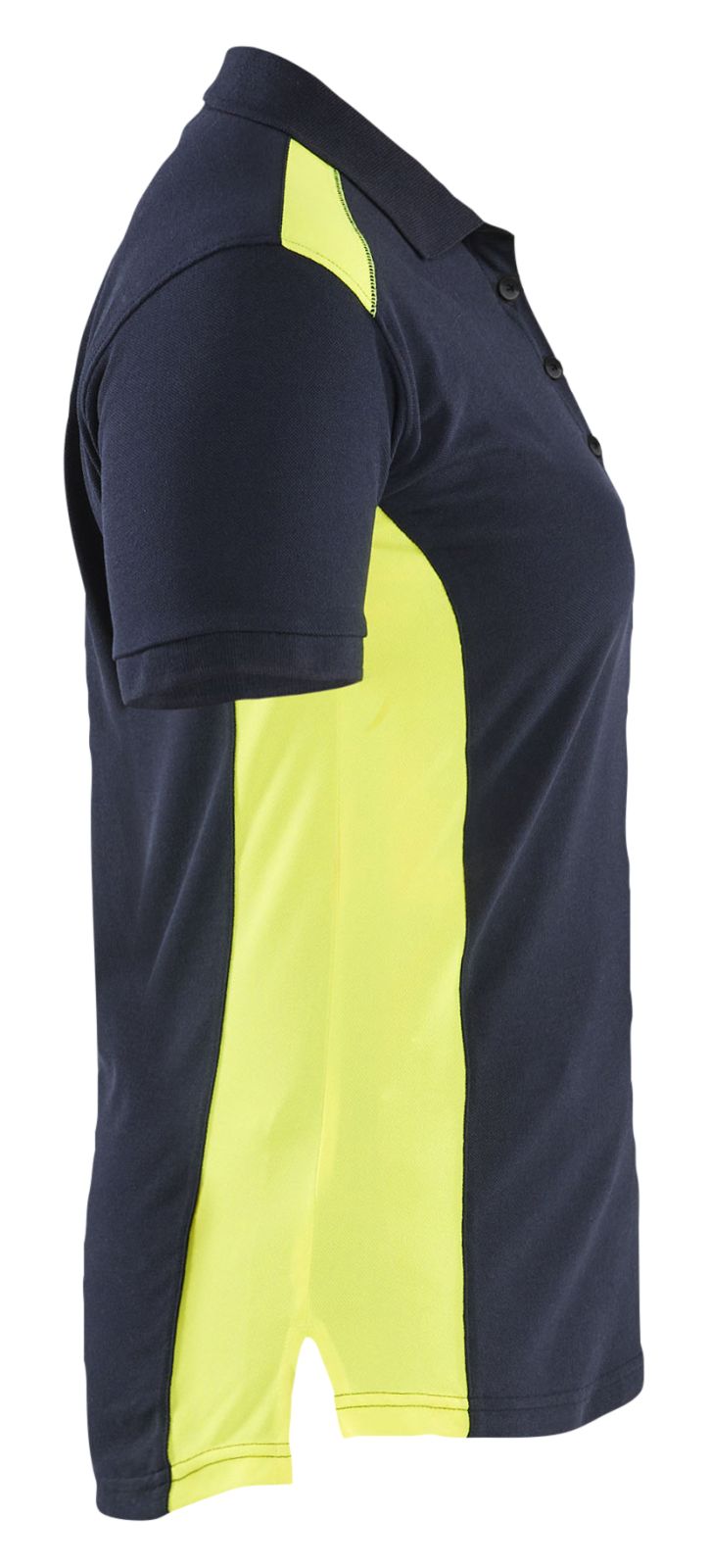 Blaklader Bi-Colour t-shirts 33901050 donker marineblauw-fluo geel(8633)