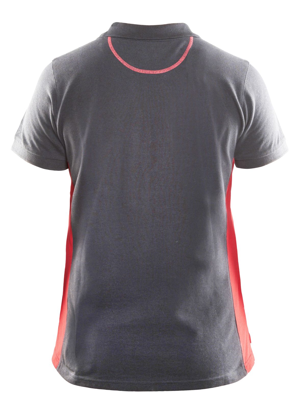 Blaklader Poloshirts 33901050 grijs-rood(9456)