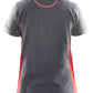 Blaklader Poloshirts 33901050 grijs-rood(9456)