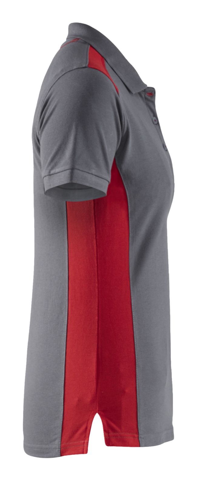 Blaklader Poloshirts 33901050 grijs-rood(9456)
