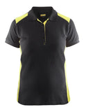 Blaklader Poloshirts 33901050 zwart-geel(9933)