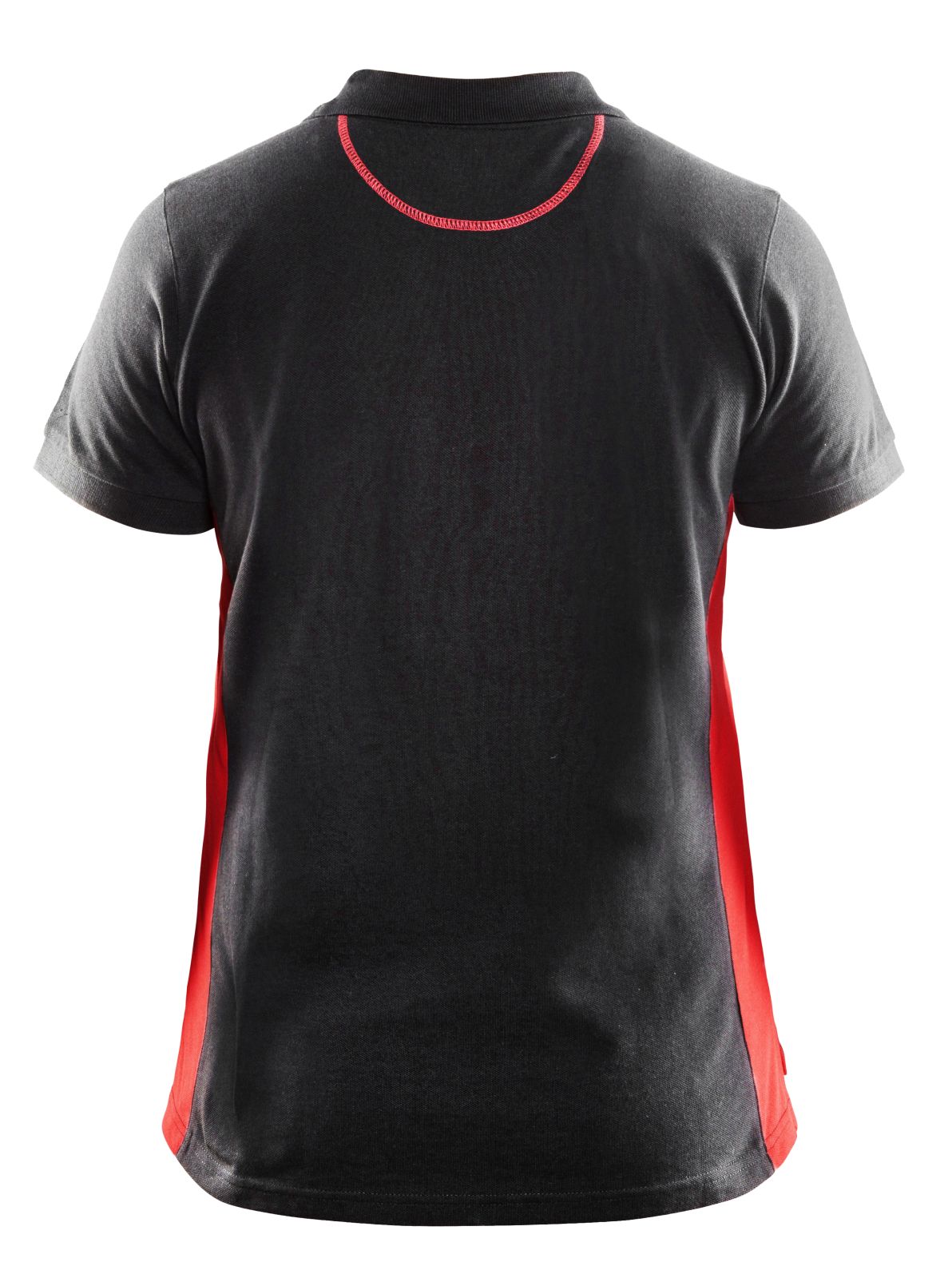 Blaklader Poloshirts 33901050 zwart-rood(9956)