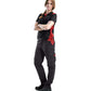 Blaklader Poloshirts 33901050 zwart-rood(9956)