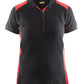 Blaklader Poloshirts 33901050 zwart-rood(9956)