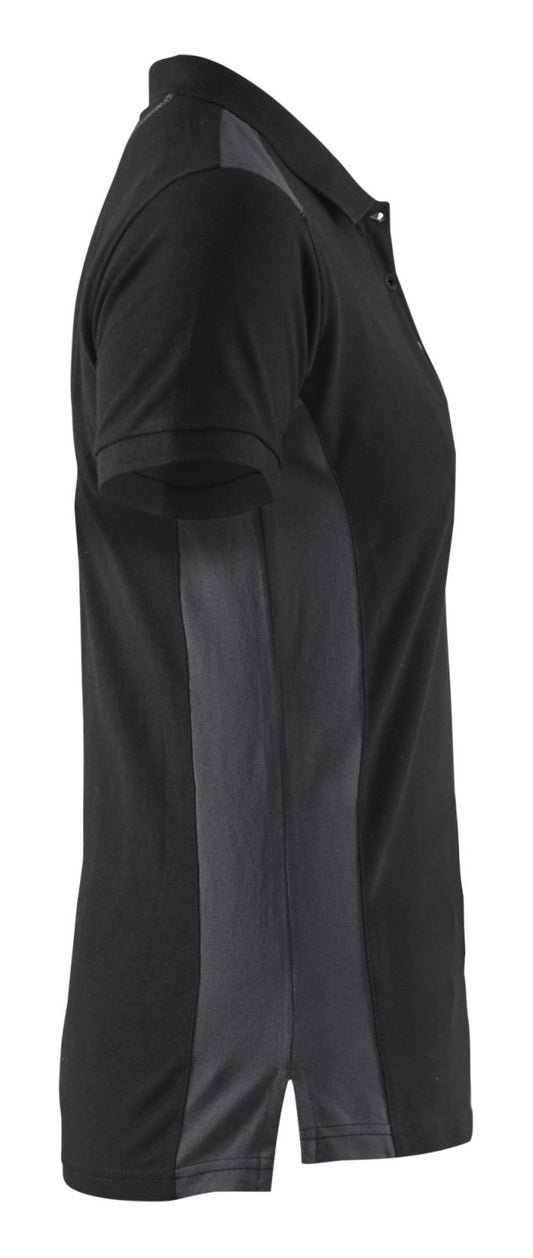 Blaklader Poloshirts 33901050 zwart-donkergrijs(9998)