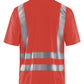 Blaklader Poloshirts 33911011 HiVis UPF40+ UV fluo-rood(5500)