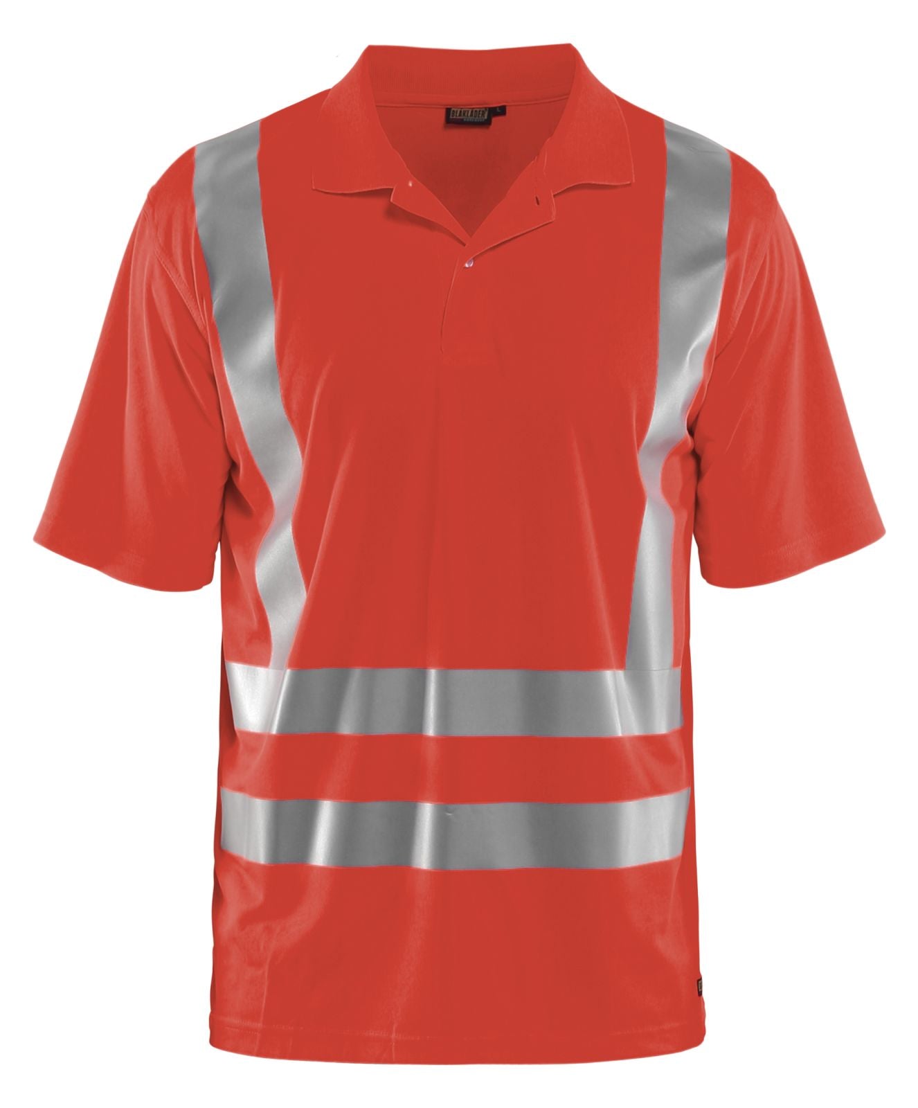 Blaklader Poloshirts 33911011 HiVis UPF40+ UV fluo-rood(5500)
