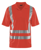 Blaklader Poloshirts 33911011 HiVis UPF40+ UV fluo-rood(5500)
