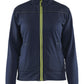Blaklader Service Dames Sweaters 33942526 rits donker marineblauw-fluo geel(8633)