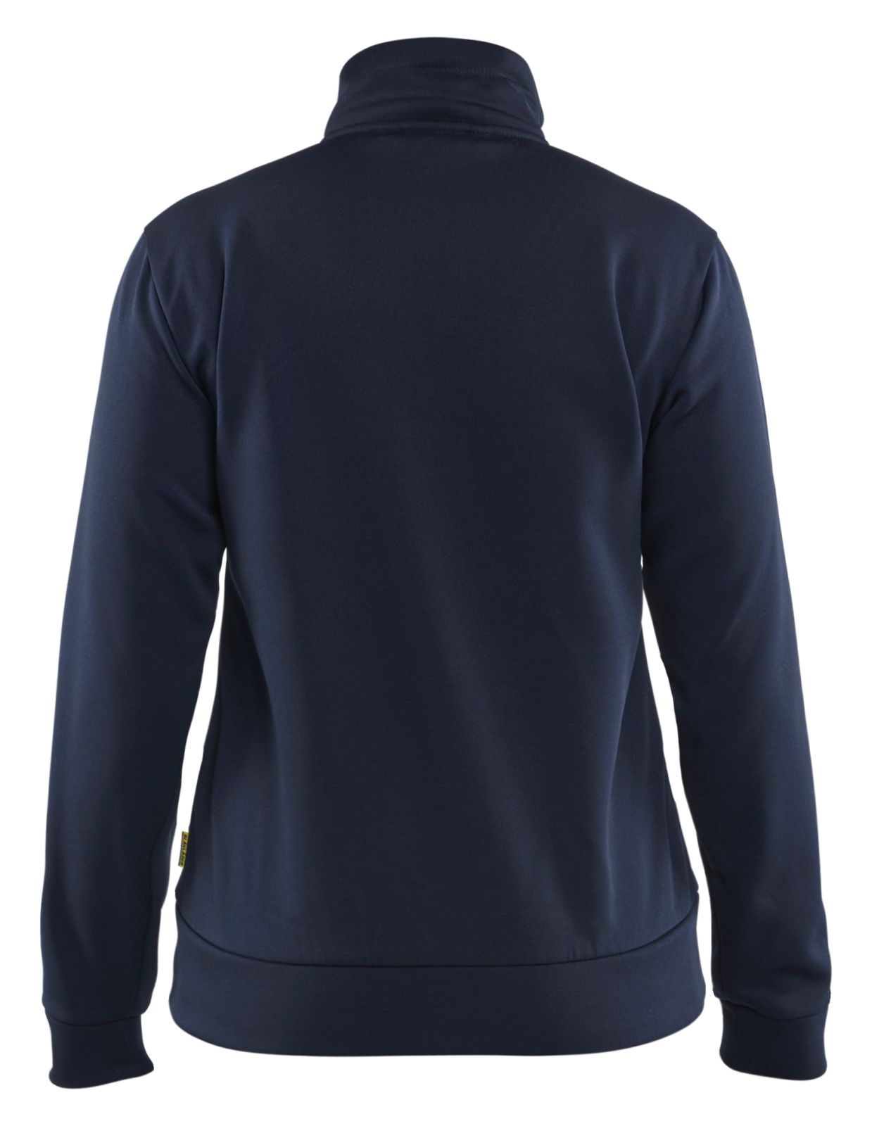 Blaklader Service Dames Sweaters 33942526 rits donker marineblauw-fluo geel(8633)