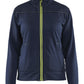 Blaklader Service Dames Sweaters 33942526 rits donker marineblauw-fluo geel(8633)