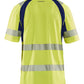 Blaklader T-shirts 33971013 HiVis UPF40+ UV fluo geel-marineblauw(3389)