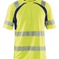 Blaklader T-shirts 33971013 HiVis UPF40+ UV fluo geel-marineblauw(3389)
