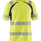 Blaklader T-shirts 33971013 HiVis UPF40+ UV fluo geel-marineblauw(3389)