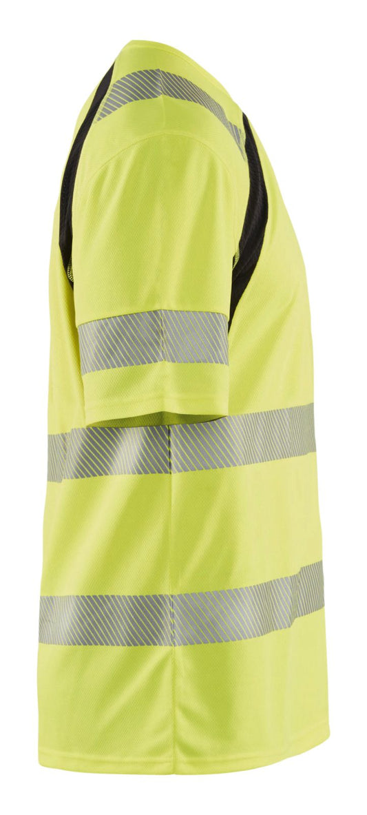 Blaklader T-shirts 33971013 HiVis UPF40+ UV fluo geel-zwart(3399)