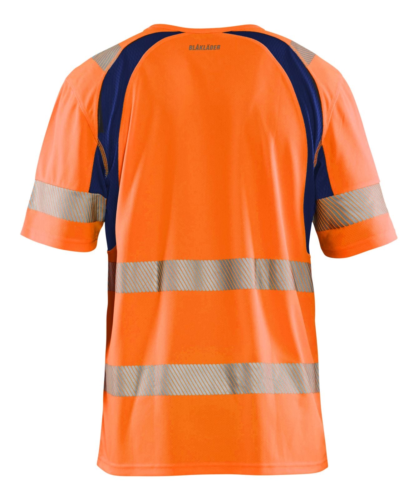 Blaklader T-shirts 33971013 HiVis UPF40+ UV fluo oranje-marineblauw(5389)