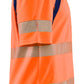 Blaklader T-shirts 33971013 HiVis UPF40+ UV fluo oranje-marineblauw(5389)