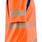 Blaklader T-shirts 33971013 HiVis UPF40+ UV fluo oranje-marineblauw(5389)