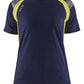 Blaklader t-shirts 34021030 marineblauw-fluo geel(8833)