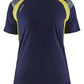 Blaklader t-shirts 34021030 marineblauw-fluo geel(8833)