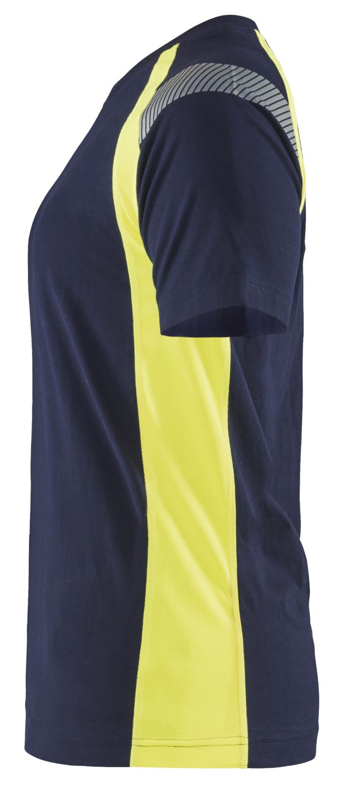 Blaklader t-shirts 34021030 marineblauw-fluo geel(8833)