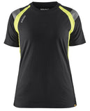 Blaklader T-shirts 34021030 zwart-fluo geel(9933)