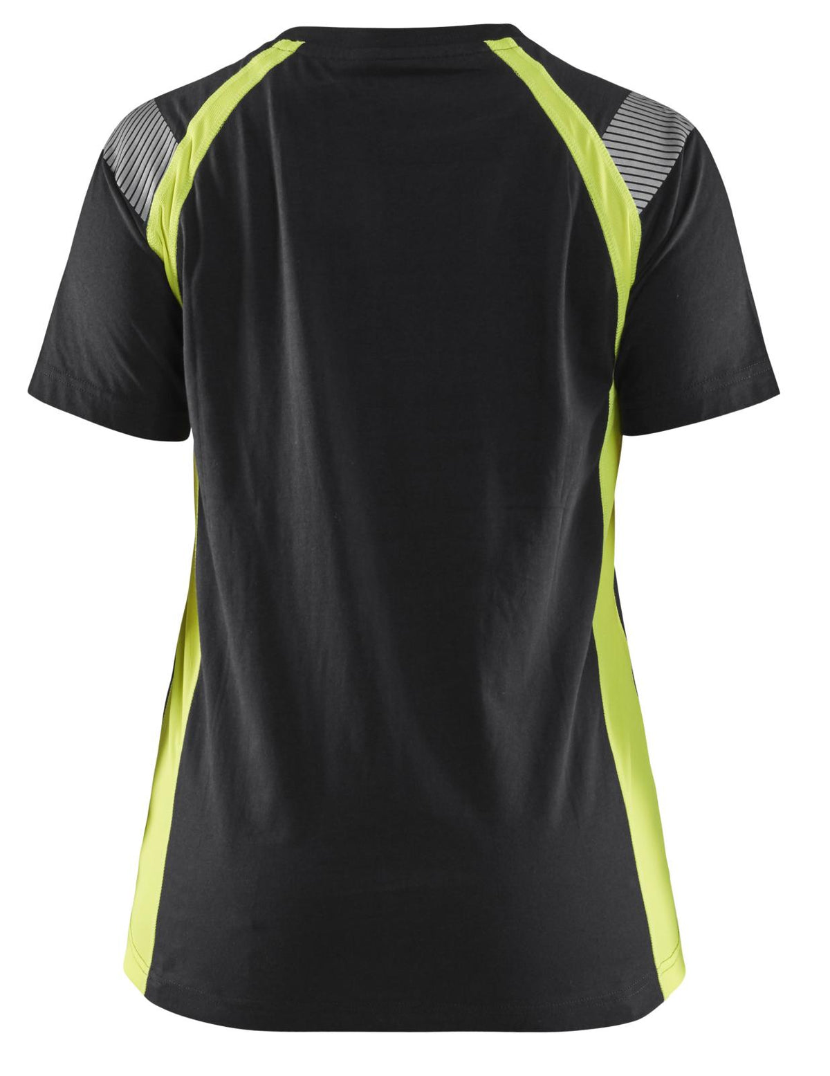 Blaklader T-shirts 34021030 zwart-fluo geel(9933)