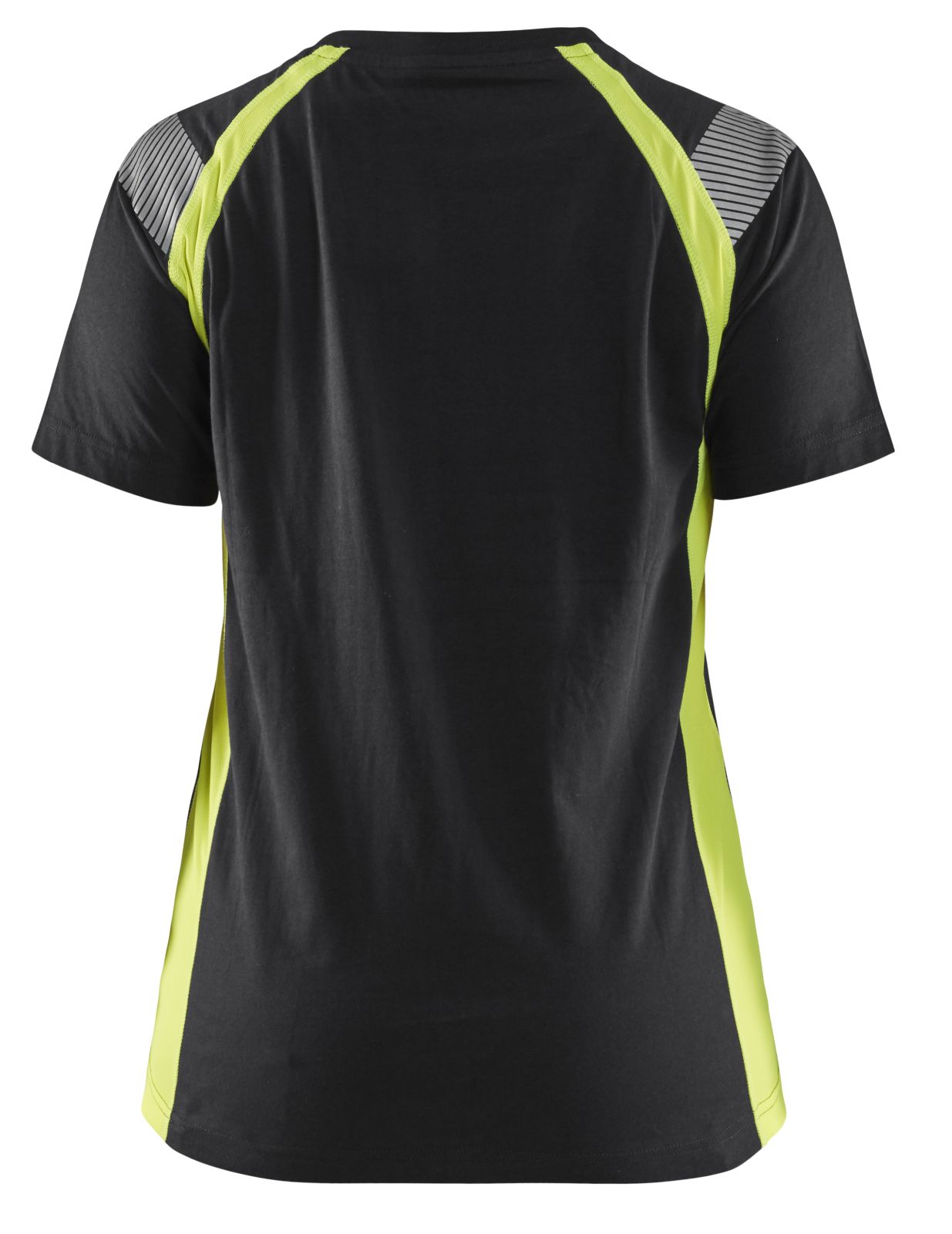 Blaklader T-shirts 34021030 zwart-fluo geel(9933)