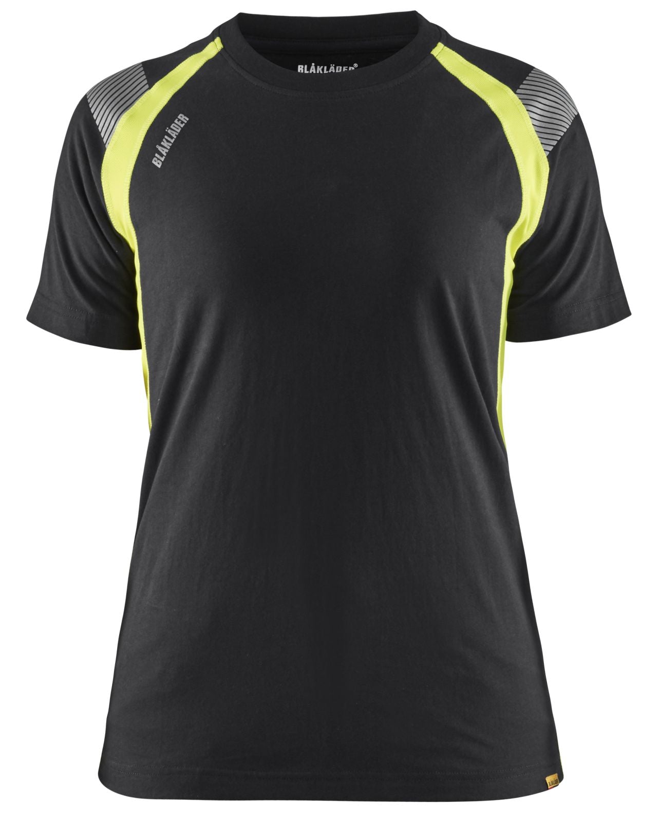 Blaklader T-shirts 34021030 zwart-fluo geel(9933)