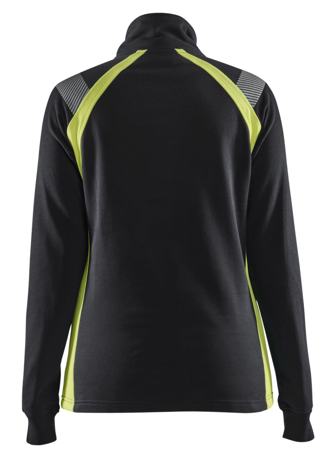 Blaklader Zipsweaters 34031158 zwart-fluo geel(9933)