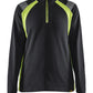 Blaklader Zipsweaters 34031158 zwart-fluo geel(9933)