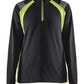 Blaklader Zipsweaters 34031158 zwart-fluo geel(9933)