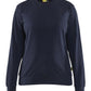 Blaklader Profiel Dames Sweatshirt 34051158 dames ronde hals donker marineblauw(8600)