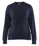 Blaklader Profiel Dames Sweatshirt 34051158 dames ronde hals donker marineblauw(8600)