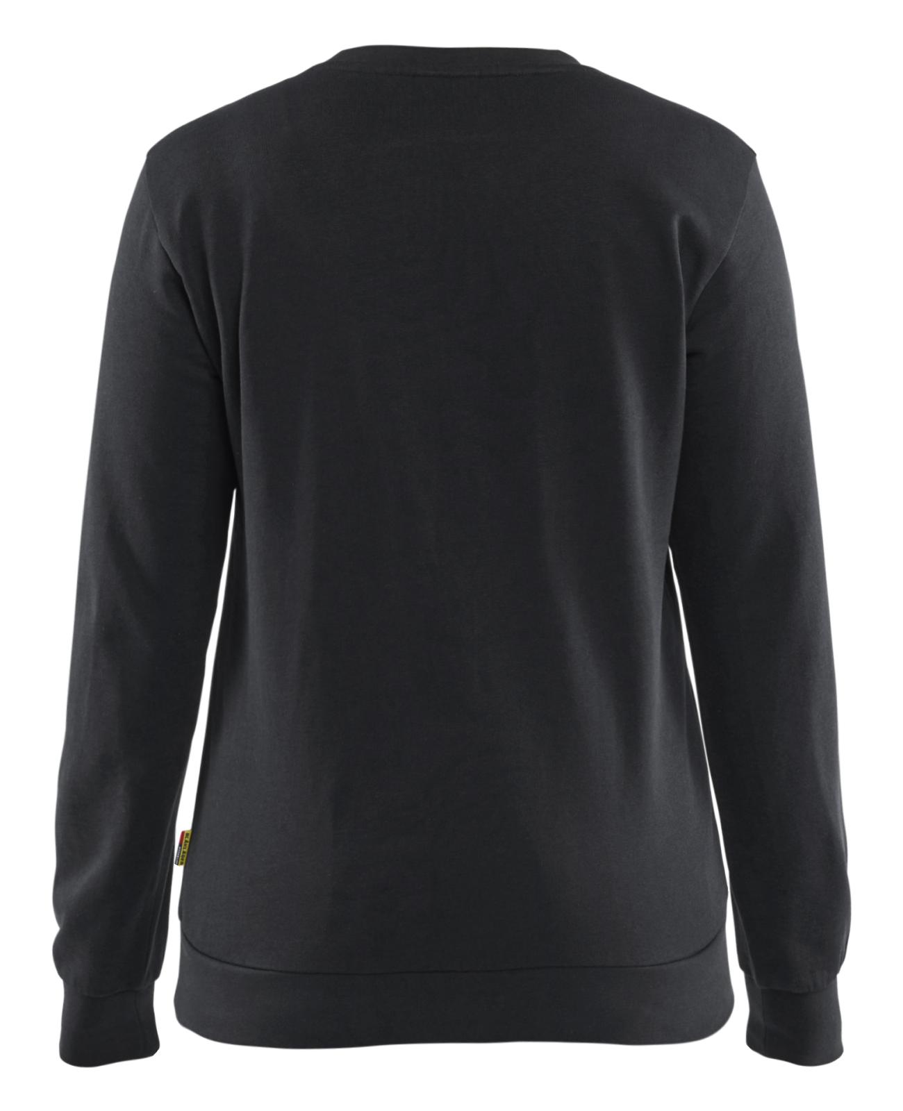 Blaklader Profiel Dames Sweatshirt 34051158 dames ronde hals zwart(9900)