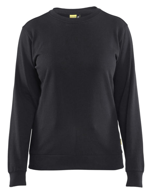 Blaklader Profiel Dames Sweatshirt 34051158 dames ronde hals zwart(9900)