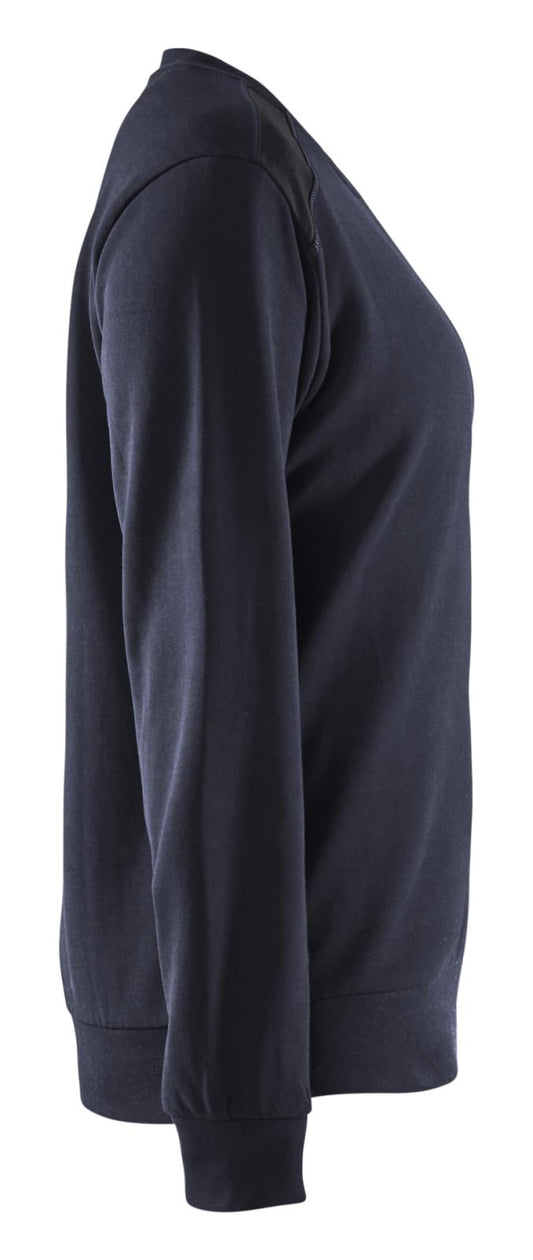 Blaklader Bi-Colour Sweaters 34081158 donker marineblauw-zwart(8699)