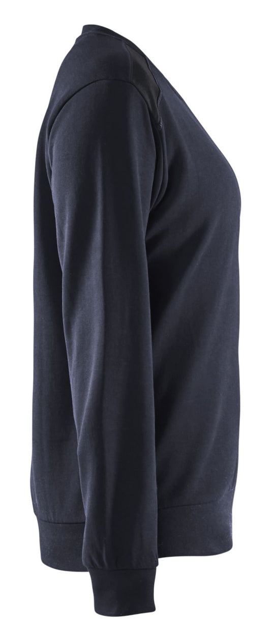 Blaklader Bi-Colour Sweaters 34081158 donker marineblauw-zwart(8699)