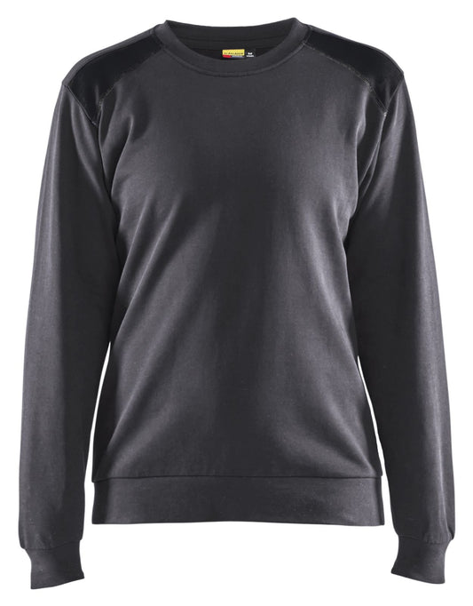 Blaklader Bi-Colour Sweaters 34081158 midden grijs-zwart(9699)