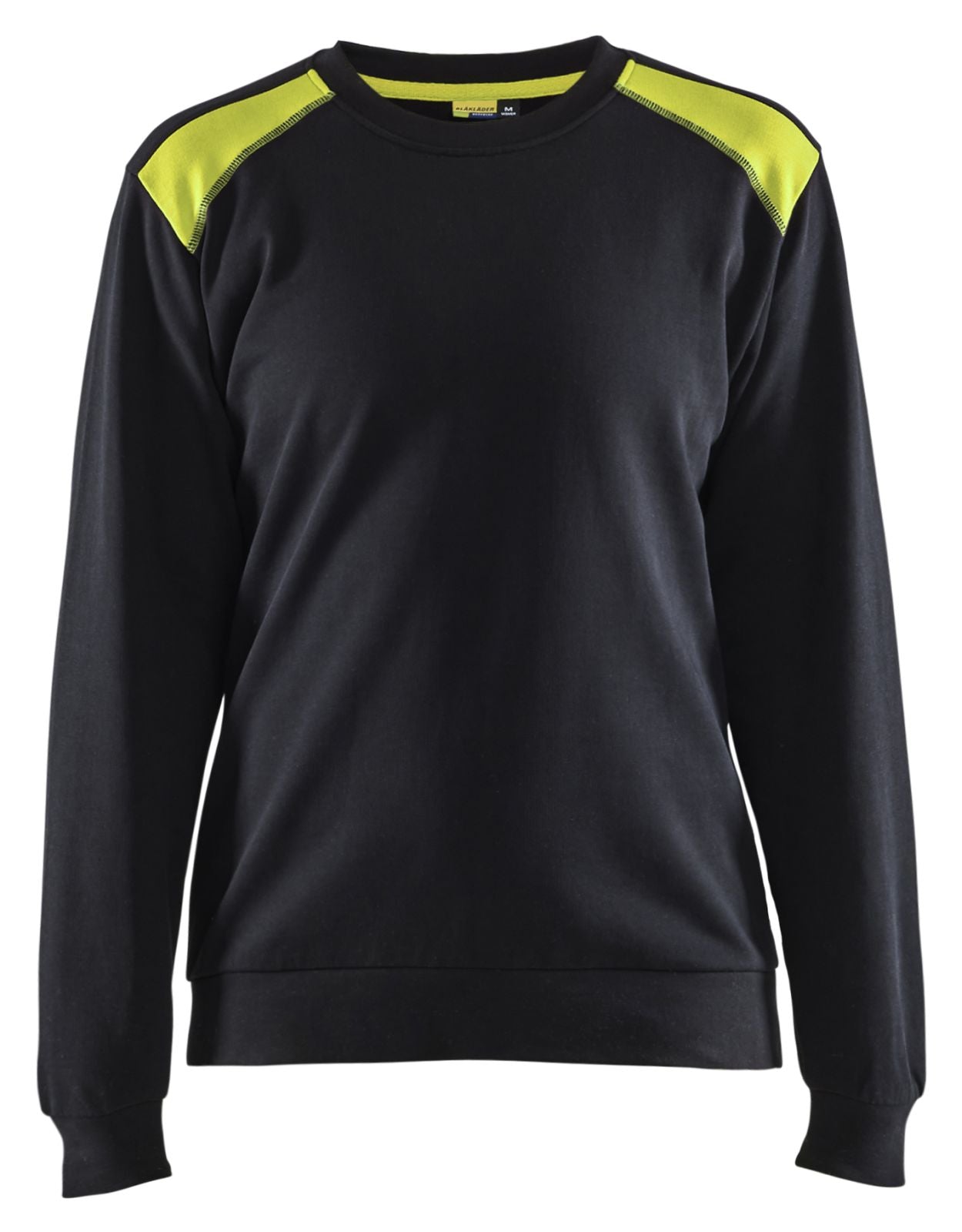 Blaklader Bi-Colour Sweaters 34081158 zwart-fluo geel(9933)