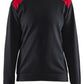 Blaklader Bi-Colour Sweaters 34081158 zwart-rood(9956)